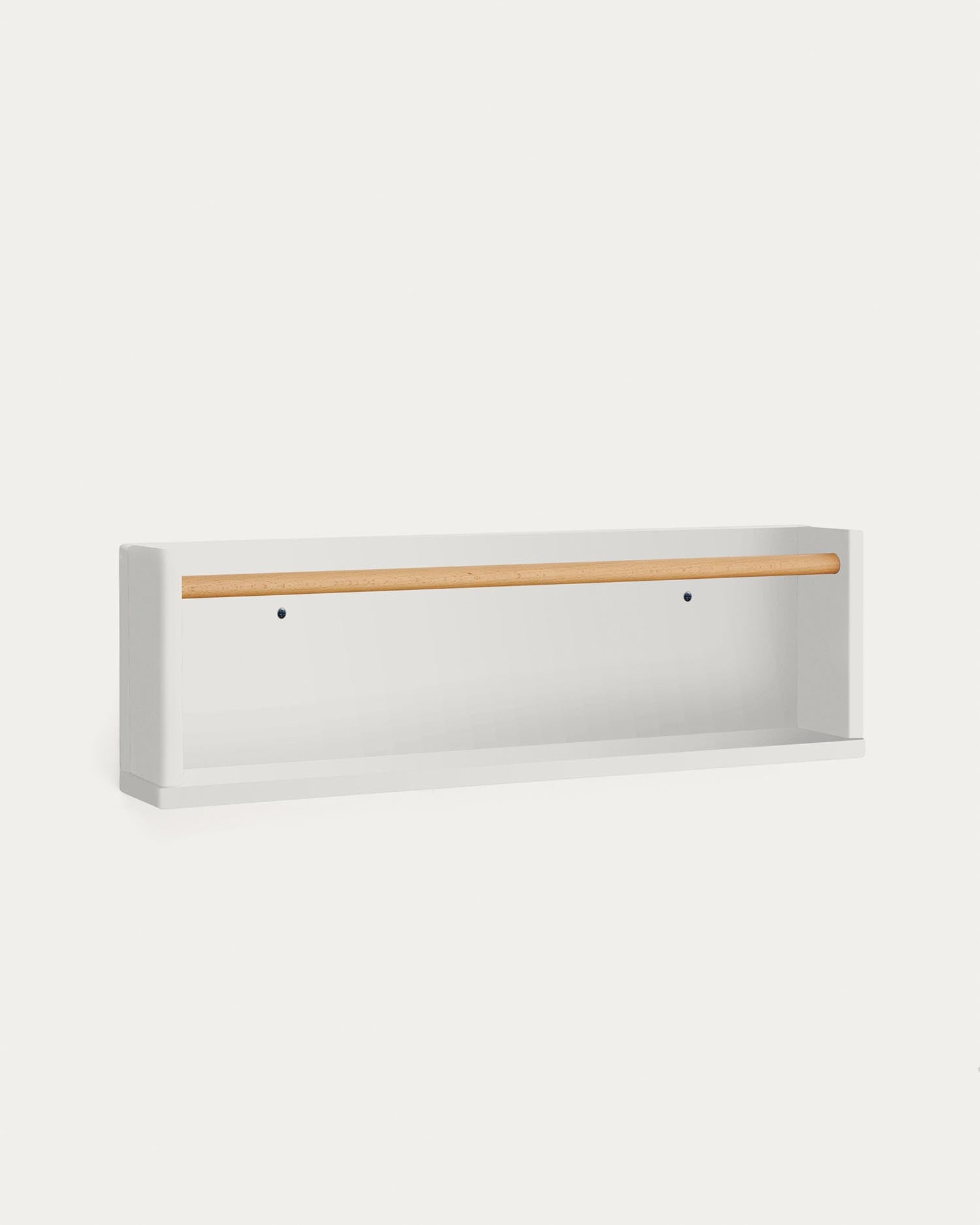 Shantal wall shelf made of solid beech with <tc>wEIS</tc> finish 64 x 20 cm
