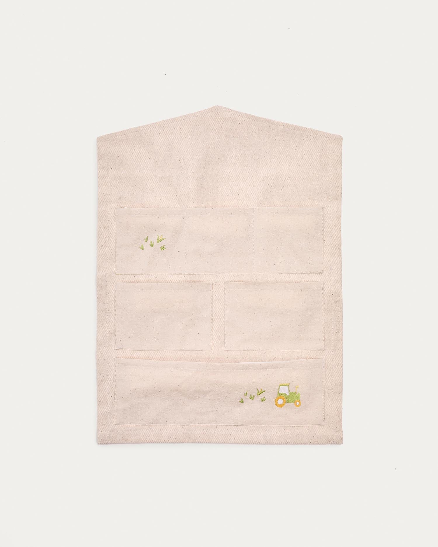 Hängeorganizer Pecky für Kleiderschrank 100% Baumwolle 40 x 55 cm in Beige präsentiert im Onlineshop von KAQTU Design AG. Wandregal ist von Kave Home