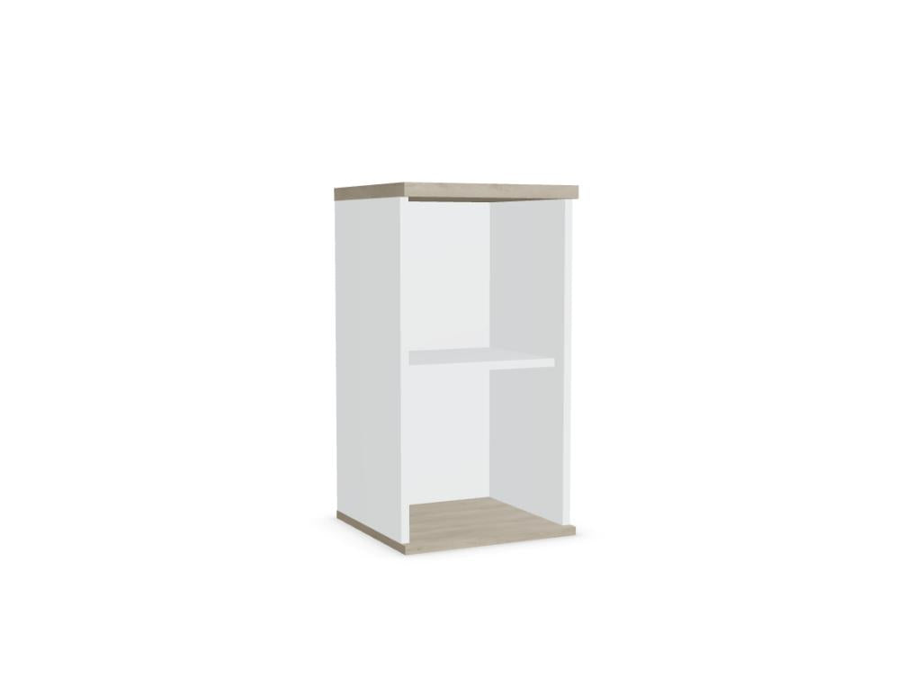 Basic K1902 - Aufsatzschrank in Schwarz präsentiert im Onlineshop von KAQTU Design AG. Büroschrank ist von Mdd