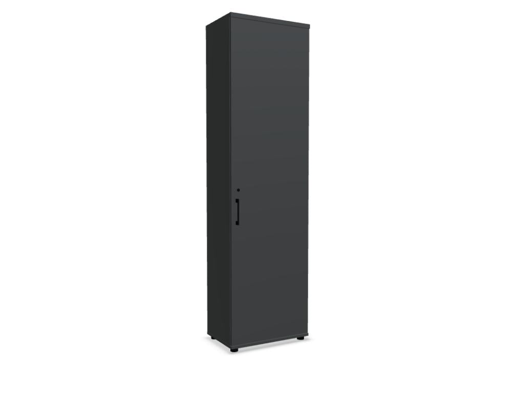 Basic K6603 - Schrank in Schwarz präsentiert im Onlineshop von KAQTU Design AG. Büroschrank ist von Mdd