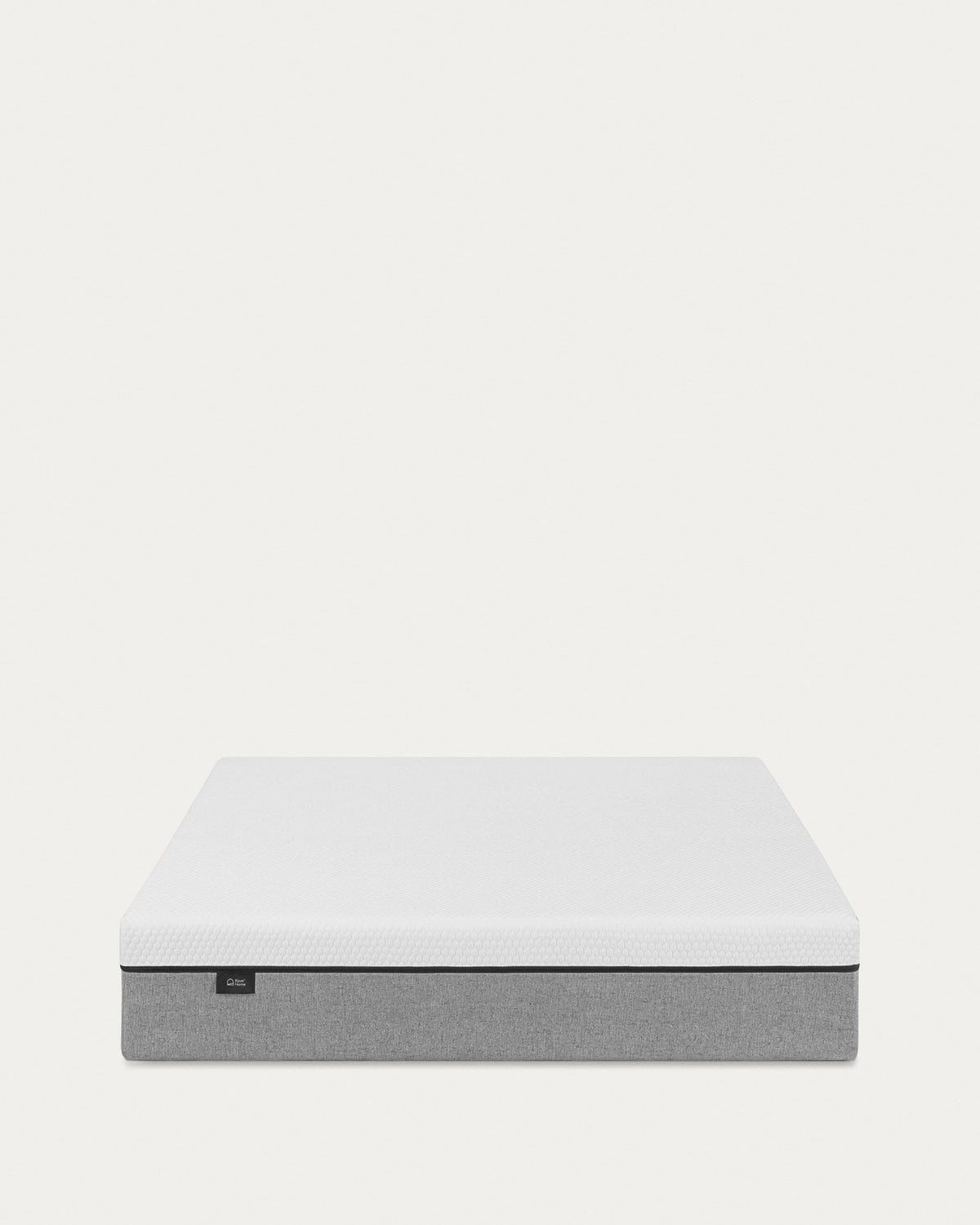 Viskoelastische Matratze Eva mit abnehmbarem Bezug 150 x 190 cm in Weiss, Grau präsentiert im Onlineshop von KAQTU Design AG. Matratze ist von Kave Home