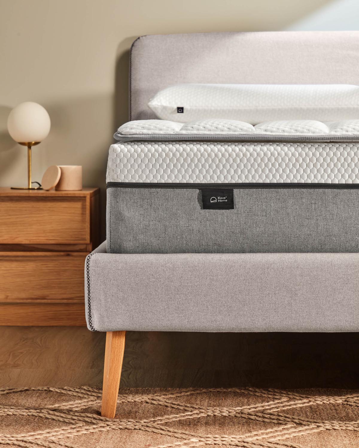 Viskoelastic mattress Eva with removable cover 180 x 200 cm