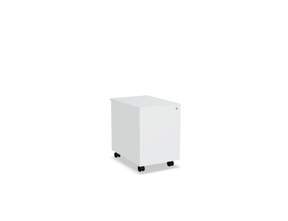 Basic KKT11 - Rollcontainer in Schwarz präsentiert im Onlineshop von KAQTU Design AG. Rollcontainer ist von Mdd