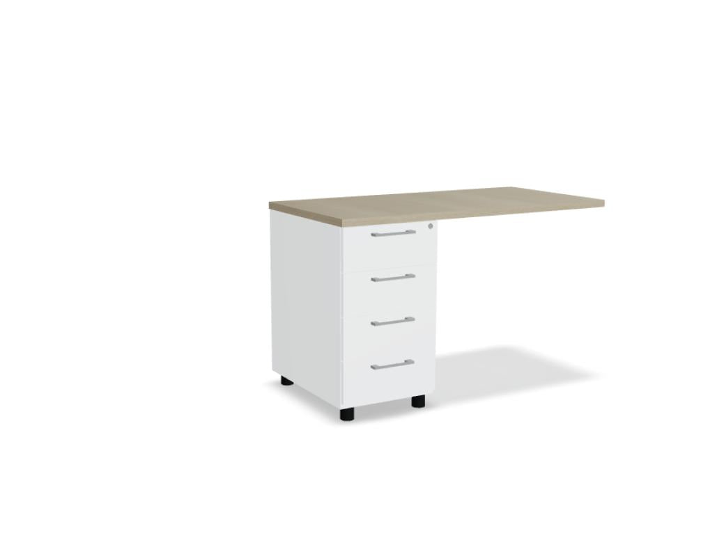 Basic KT1264 - Standcontainer in Schwarz präsentiert im Onlineshop von KAQTU Design AG. Korpus ist von Mdd