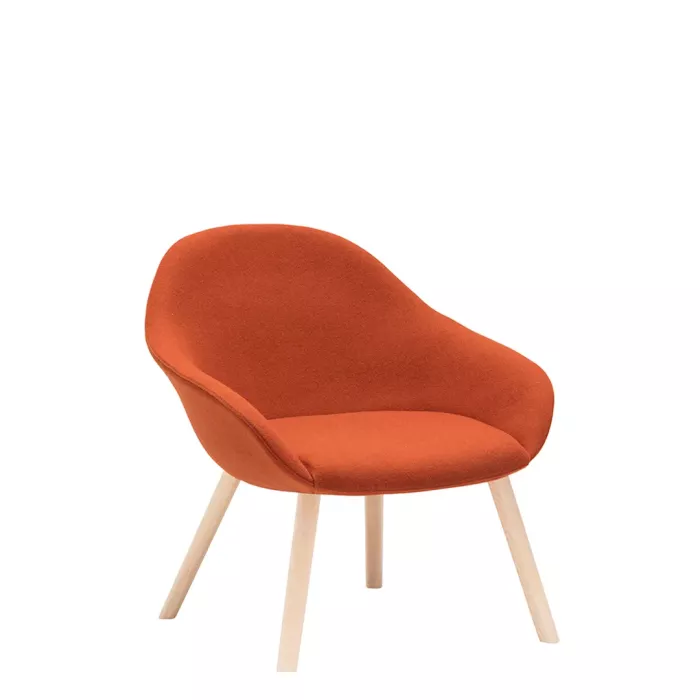 Next Lounge in Orange präsentiert im Onlineshop von KAQTU Design AG. Sessel ist von Andreu World