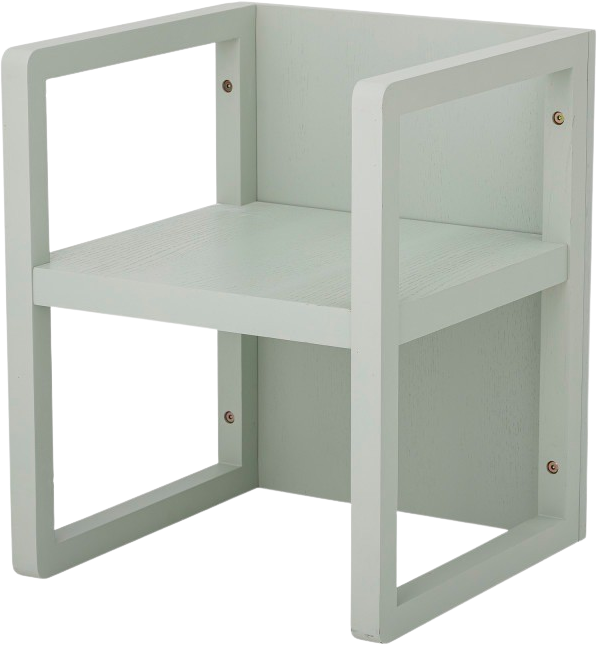 Nan multifunctional Stuhl, Grün, Eiche - KAQTU Design