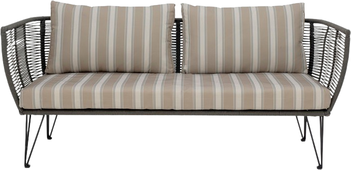 Mundo Sofa, Grün, Metall - KAQTU Design