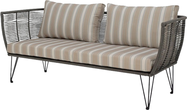 Mundo Sofa, Grün, Metall - KAQTU Design