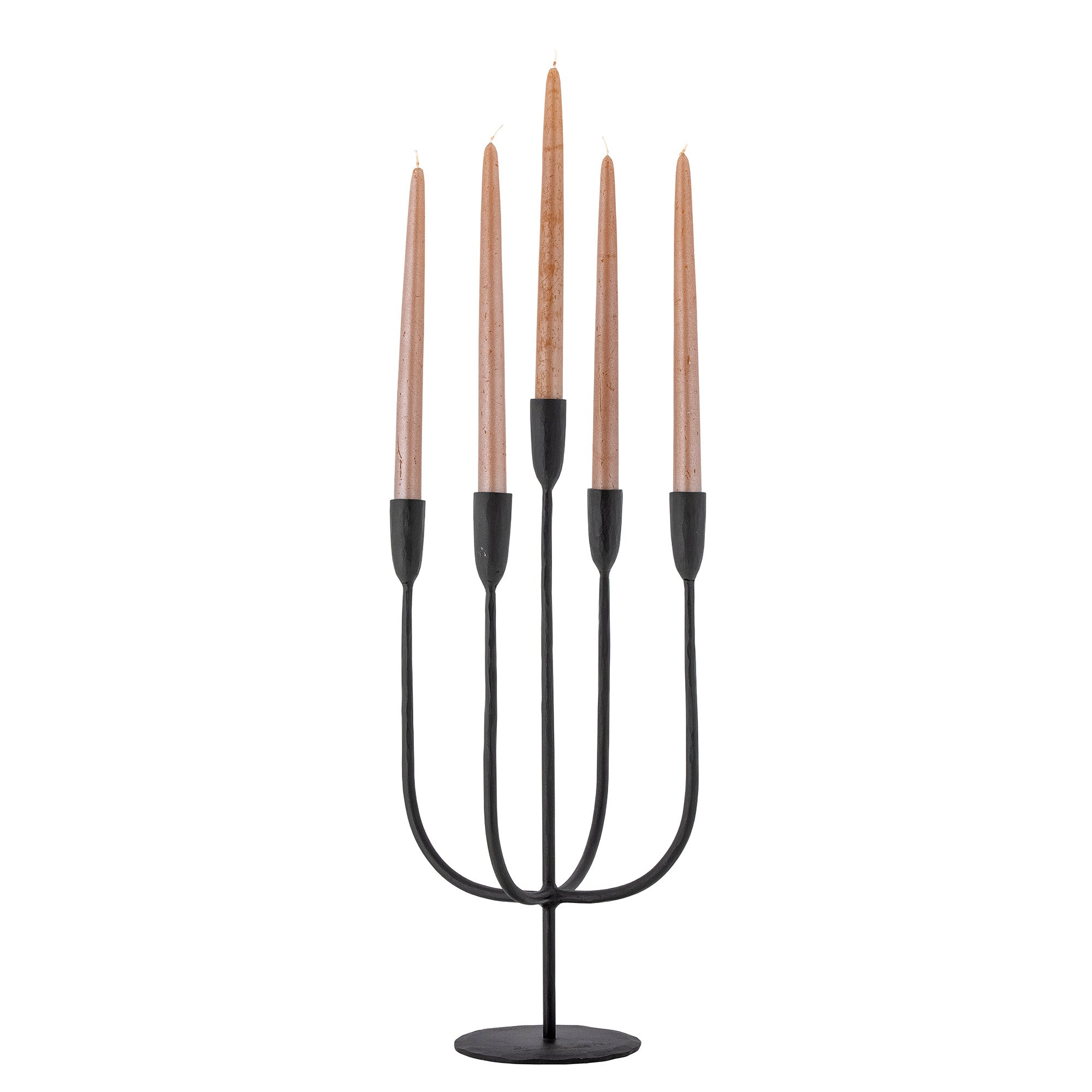 Izma Kerzenhalter, Schwarz, Metall in Black präsentiert im Onlineshop von KAQTU Design AG. Kerzenständer ist von Bloomingville