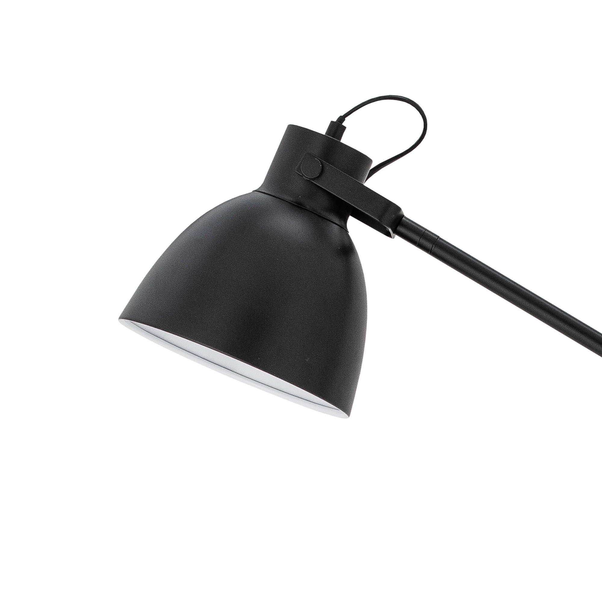 Barca Stehlampe, Schwarz, Metall in Black präsentiert im Onlineshop von KAQTU Design AG. Stehleuchte ist von Bloomingville