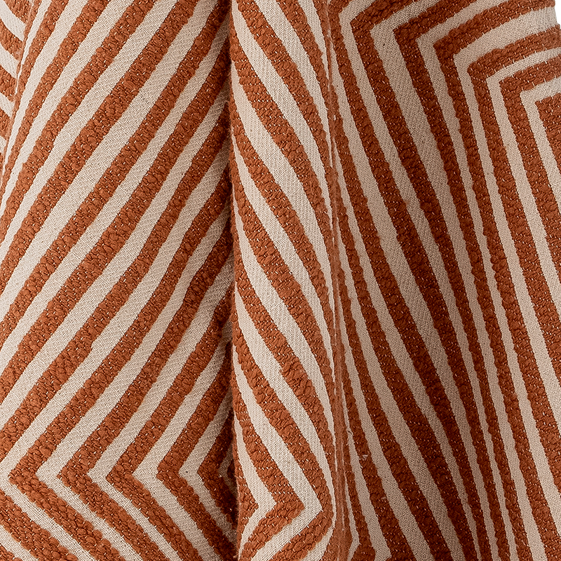 Maddeleine Decke, Orange, Baumwolle in Orange präsentiert im Onlineshop von KAQTU Design AG. Wolldecke ist von Bloomingville