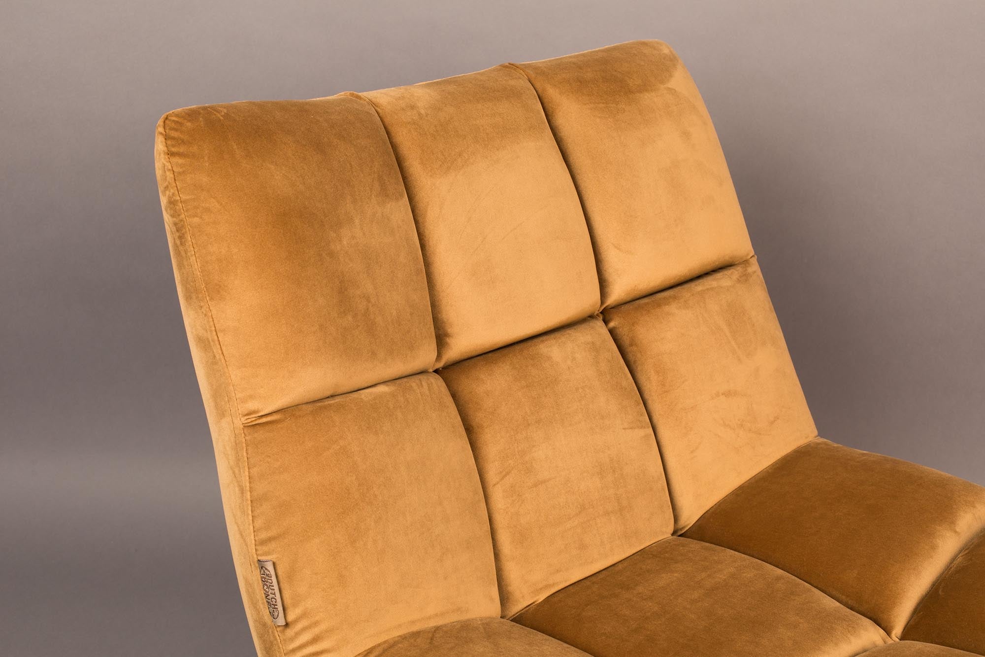 Lounge chair bar velvet