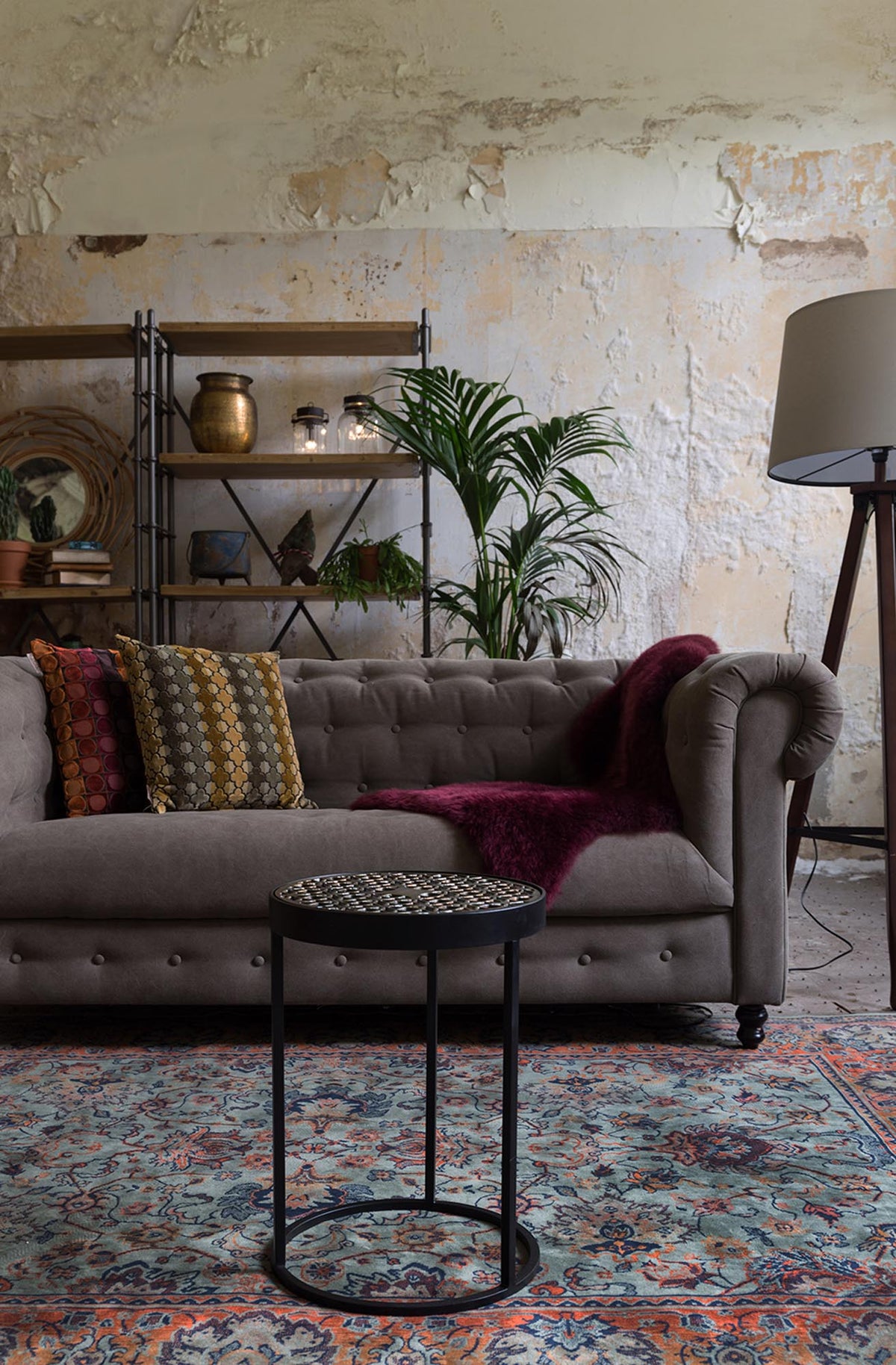Teppich BID in Grün präsentiert im Onlineshop von KAQTU Design AG. Teppich ist von Dutchbone