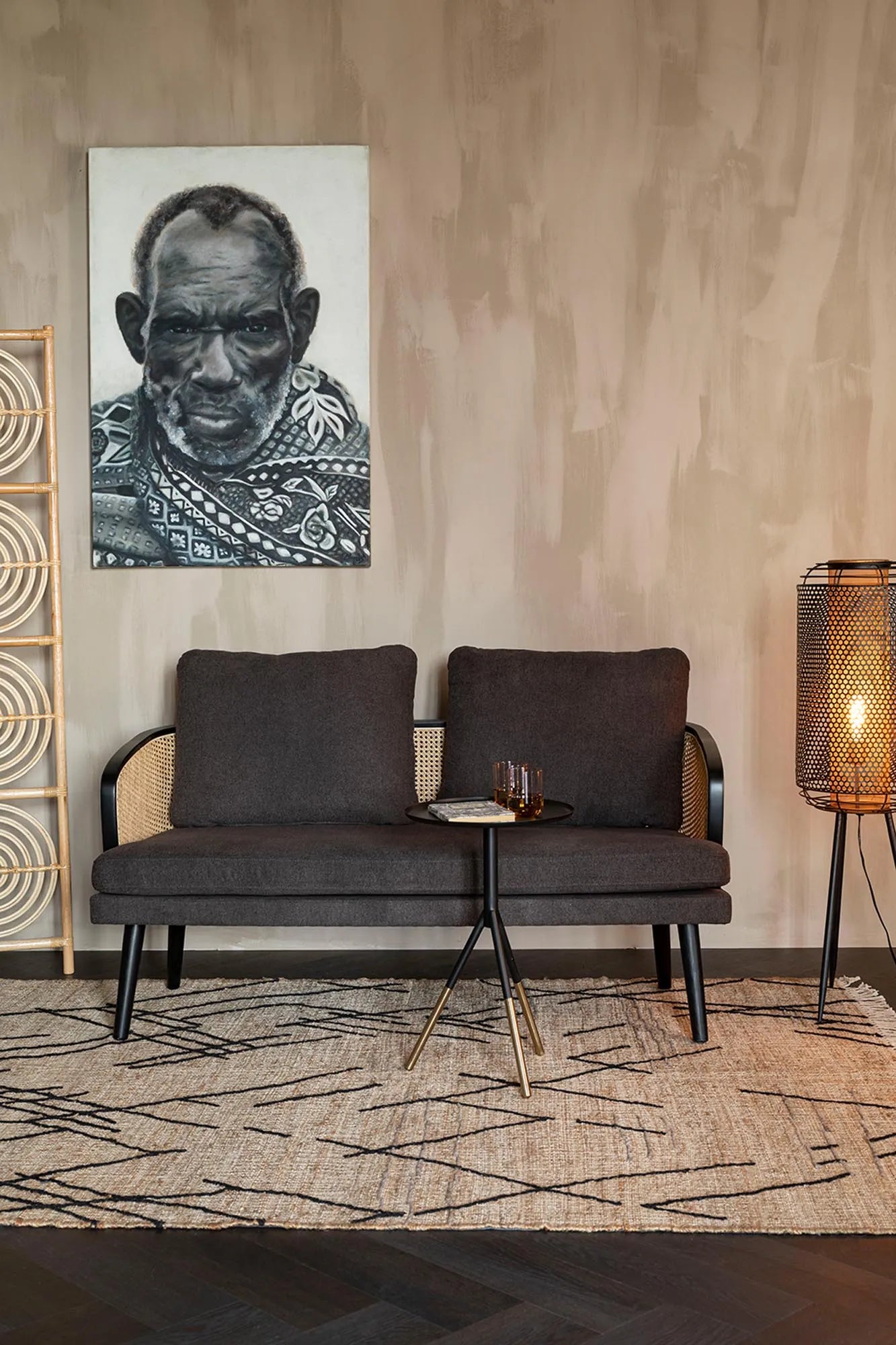 Teppich Ishank: Dutchbone-Design mit klassischem Charme und Flair.