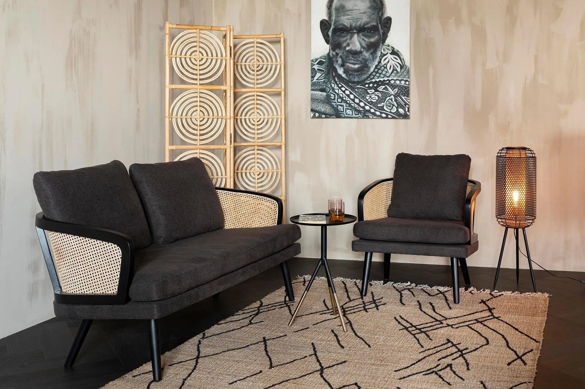 Teppich Ishank: Dutchbone-Design mit orientalischem Flair.