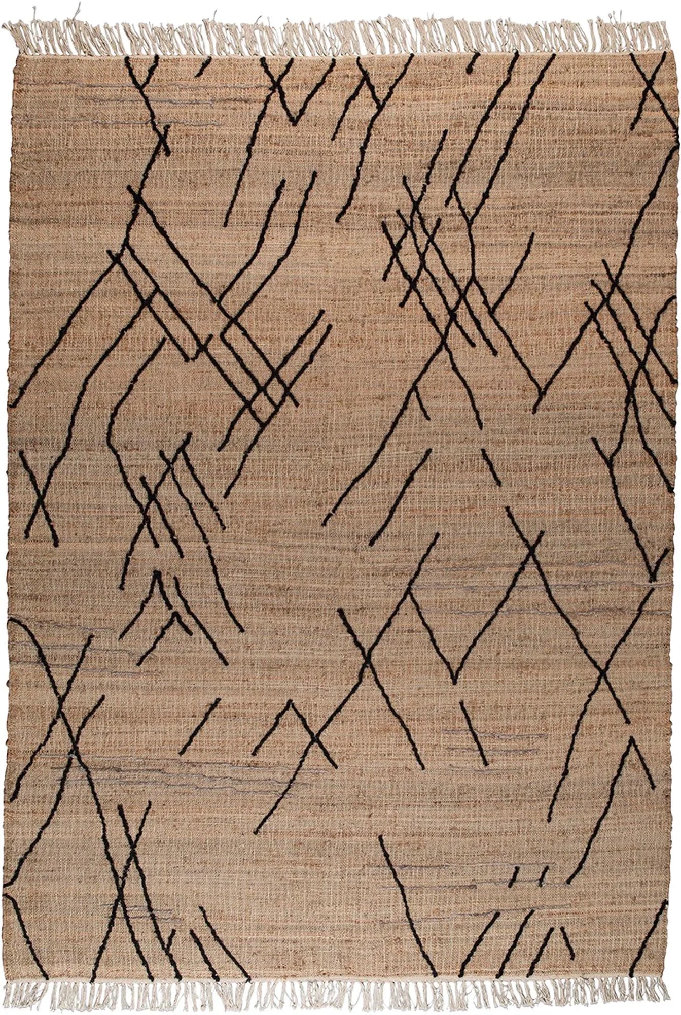 Teppich Ishank: Einzigartiges Design für moderne Wohnkultur.