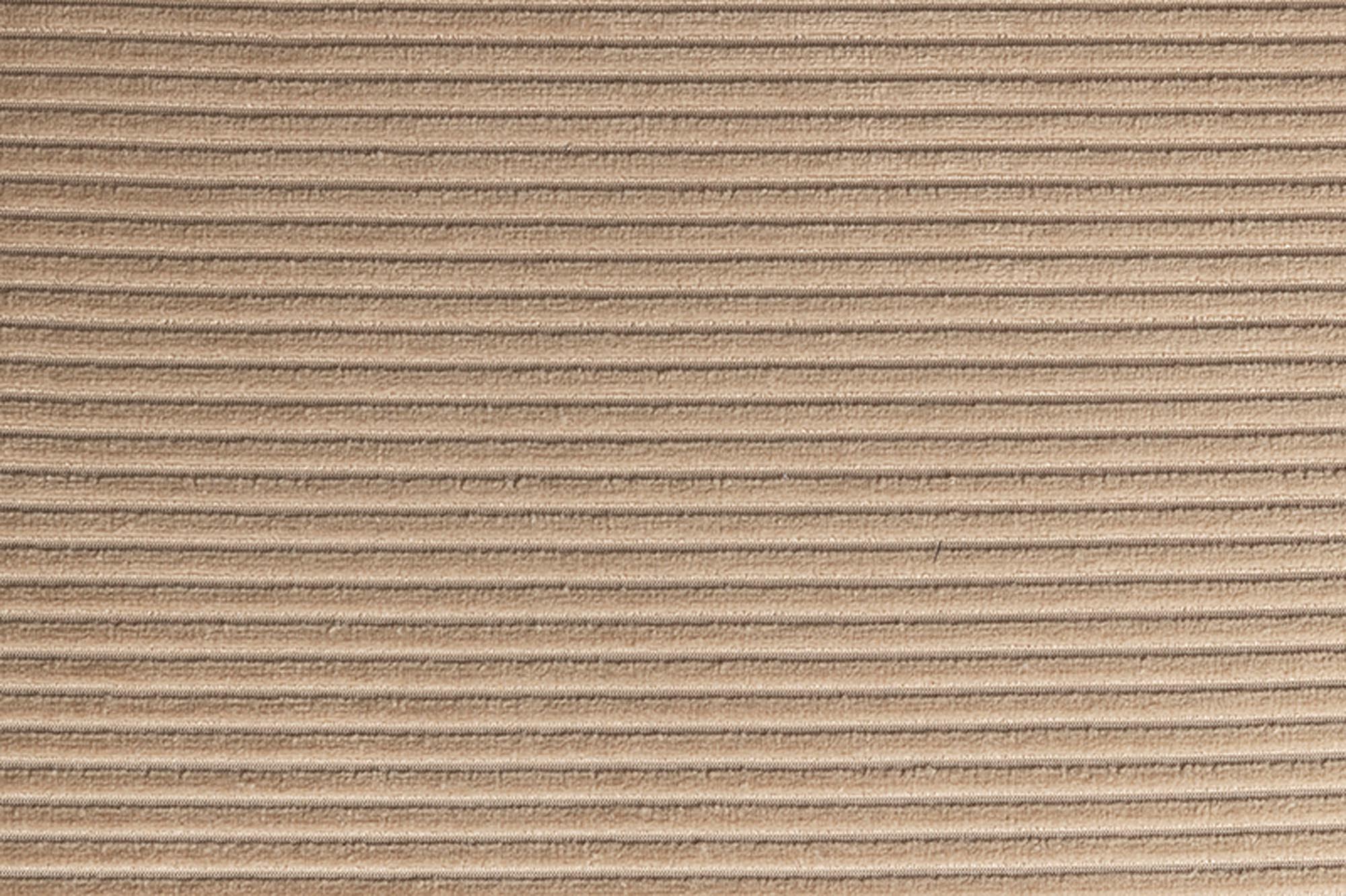 Dutchbone Sofa Preston: Elegantes Beige mit edlen Holzverzierungen.