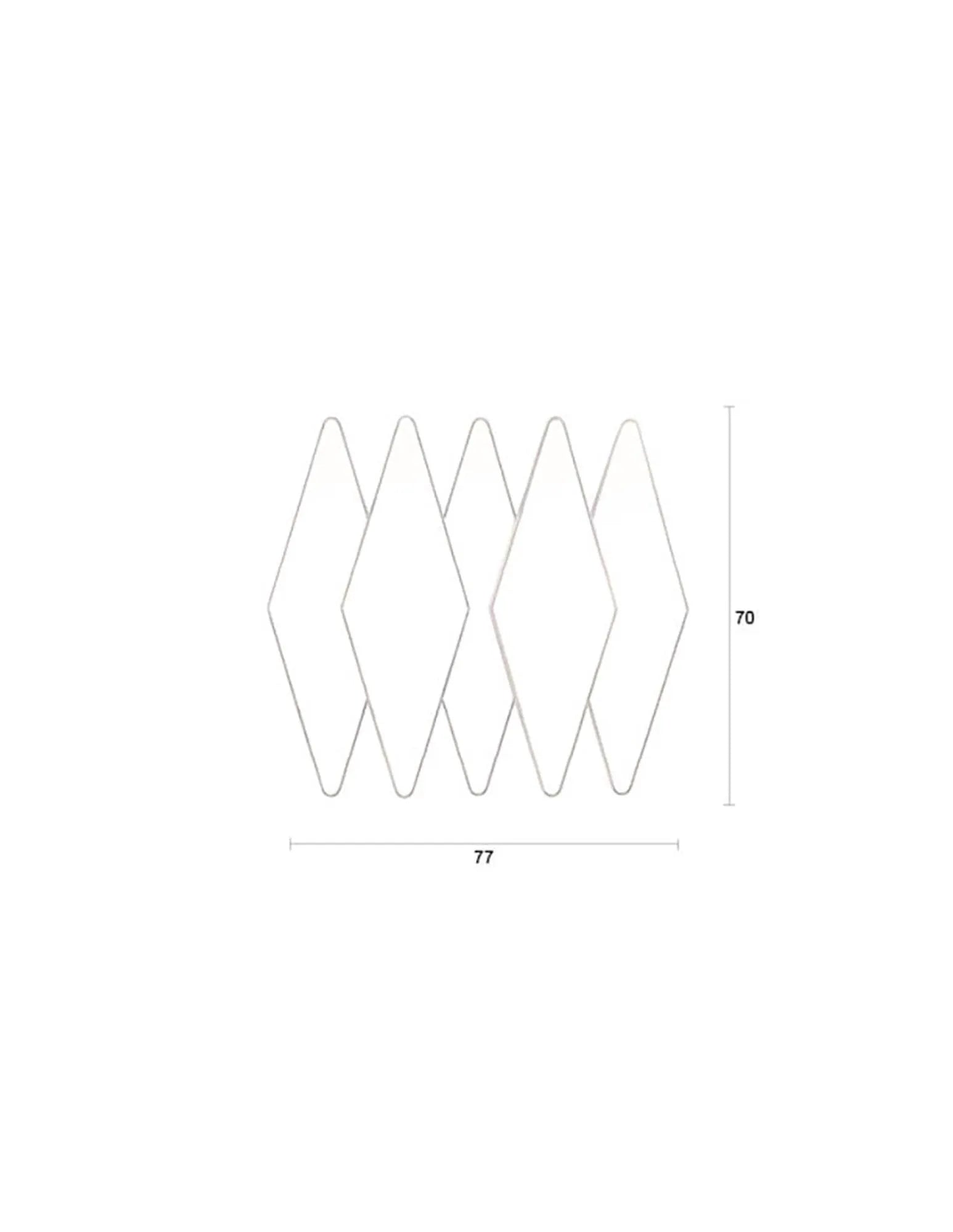 Eleganter Dutchbone Kyoko Spiegel: Minimalistisches Design-Highlight.
