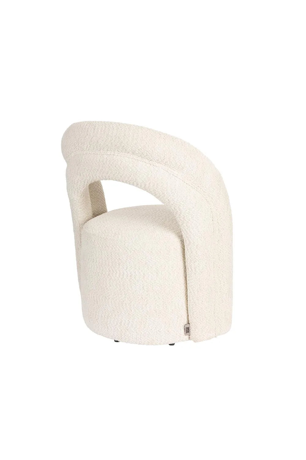 Beiger Dutchbone Seina Sessel: Komfort und Drehung in einem.