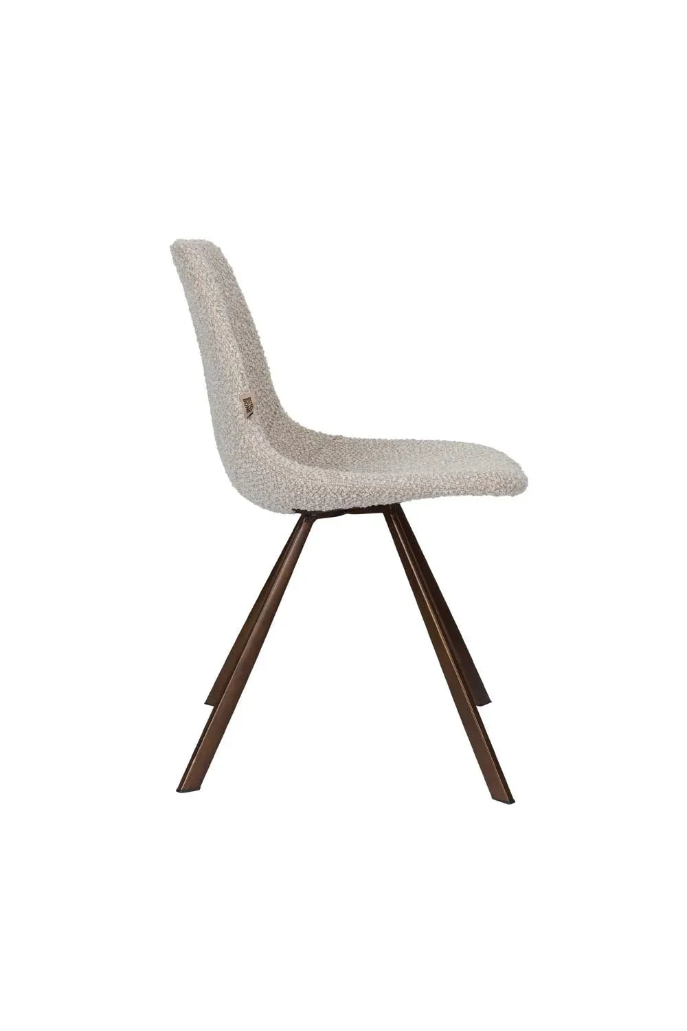 Franky Bouclé: Eleganter Dutchbone-Stuhl für stilvolle Interieurs.