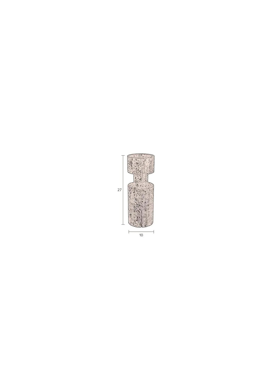 Stilvoller Paros Kerzenhalter in Beige von Dutchbone für Ihr Interieur.