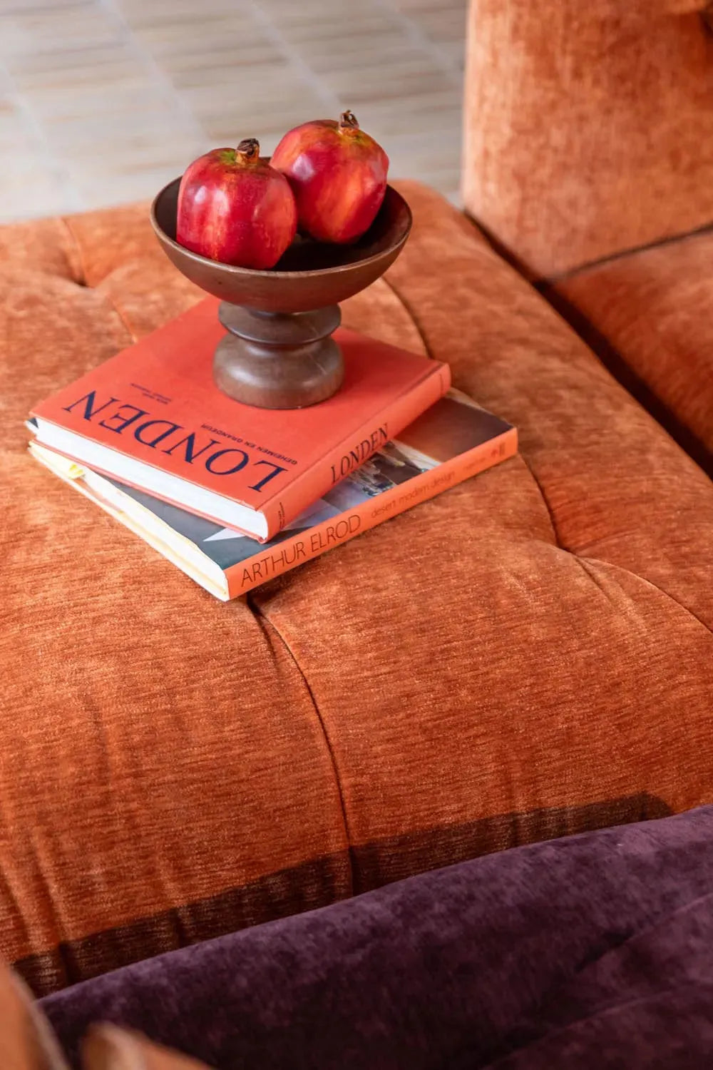Dutchbone Hocker Jade Erde: Stilvoller Komfort für Ihr Interieur.
