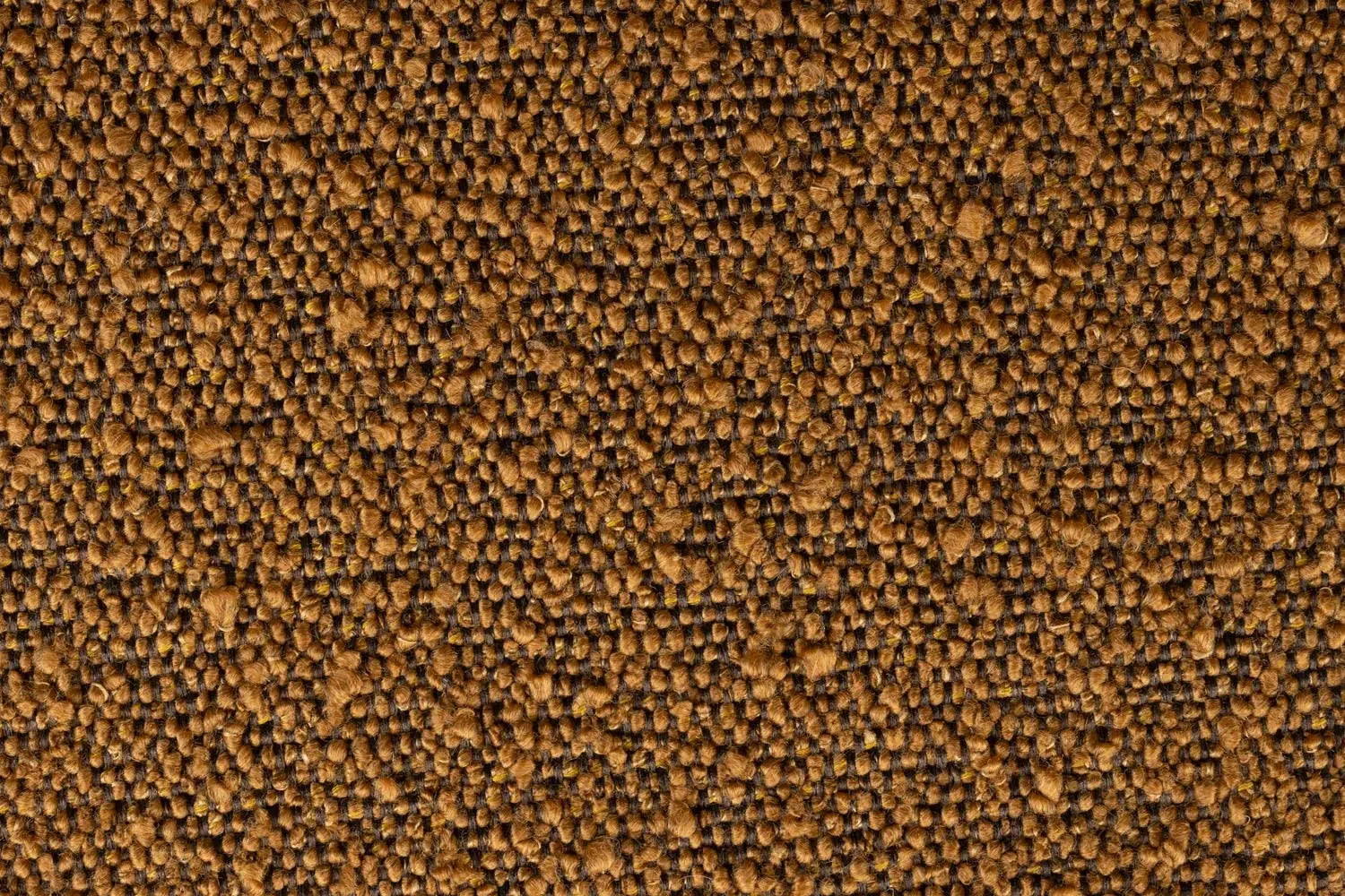 Dutchbone Barbara: Stilvoller Ocker-Stuhl aus Boucle für Ihr Zuhause.