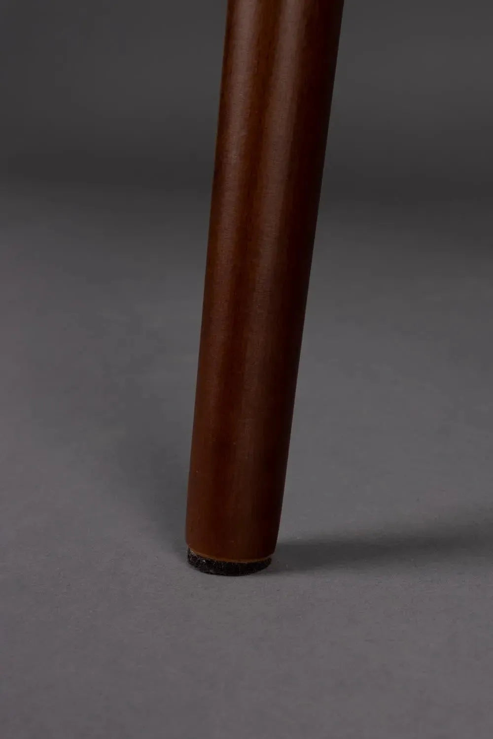 Dutchbone Barbara: Boucle-Stuhl in Ocker für modernes Wohnen.