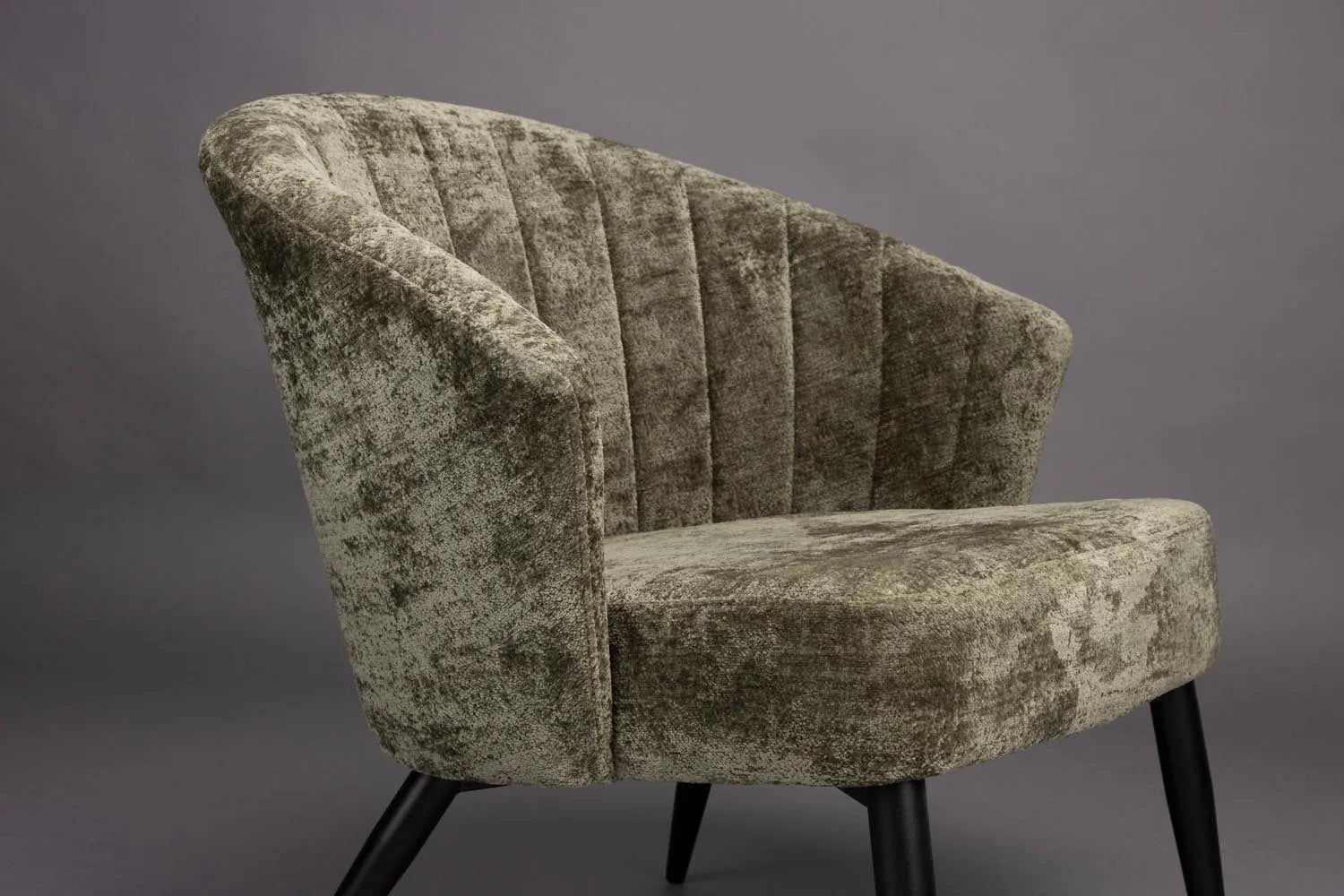 Stilvoller Loungesessel Georgia Grün von Dutchbone für Ihr Zuhause.