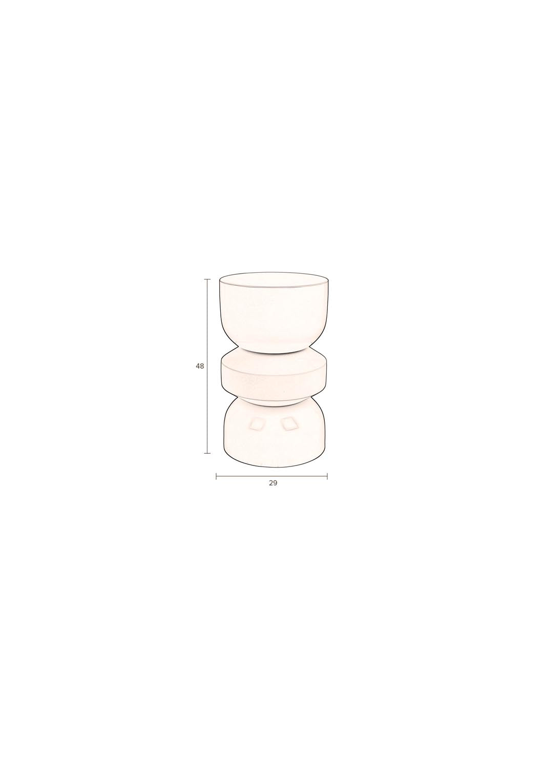 Stool Apollo Beige