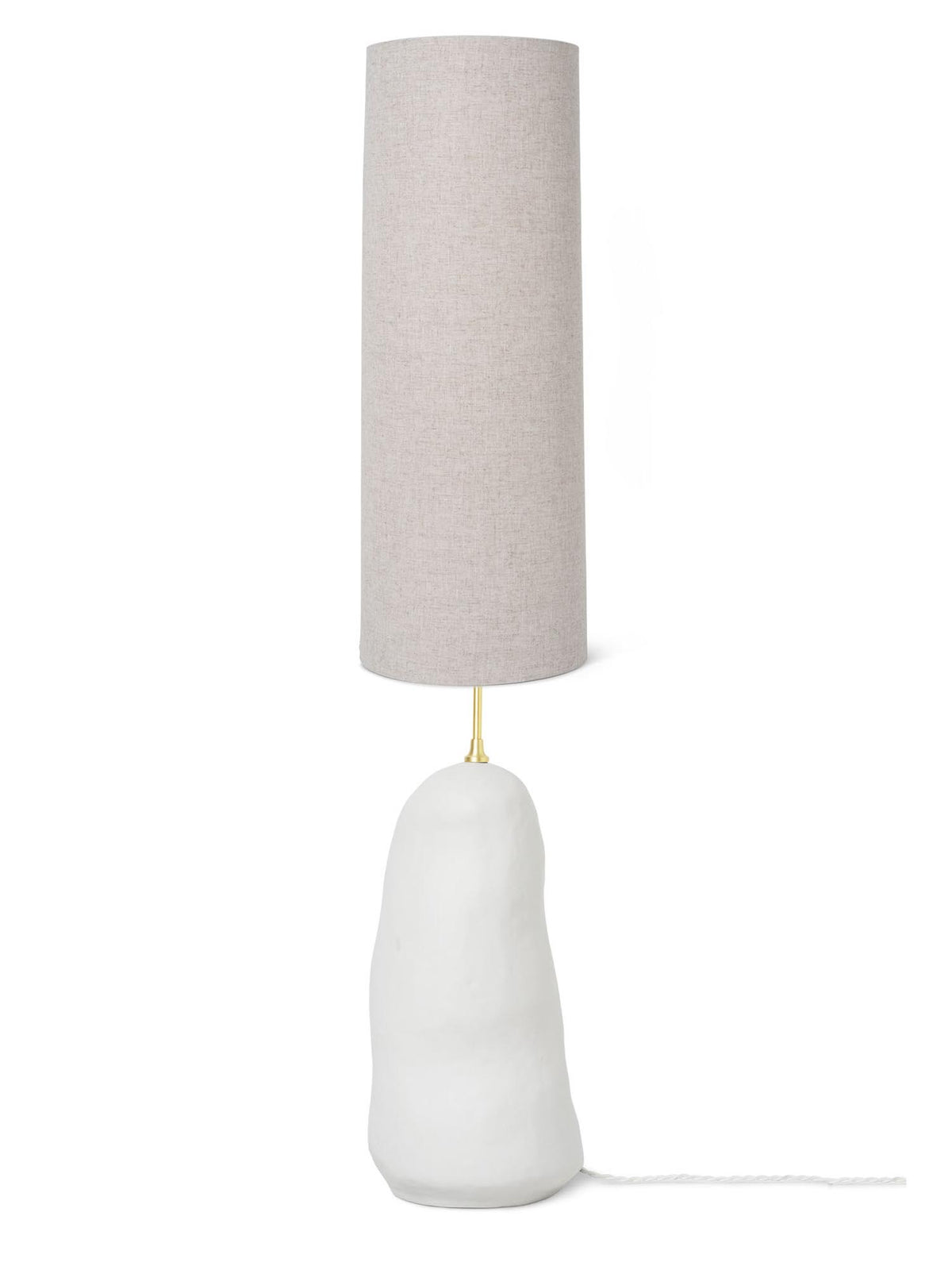 Hebe Lampensockel in Cremeweiss präsentiert im Onlineshop von KAQTU Design AG. Lampenständer ist von Ferm Living