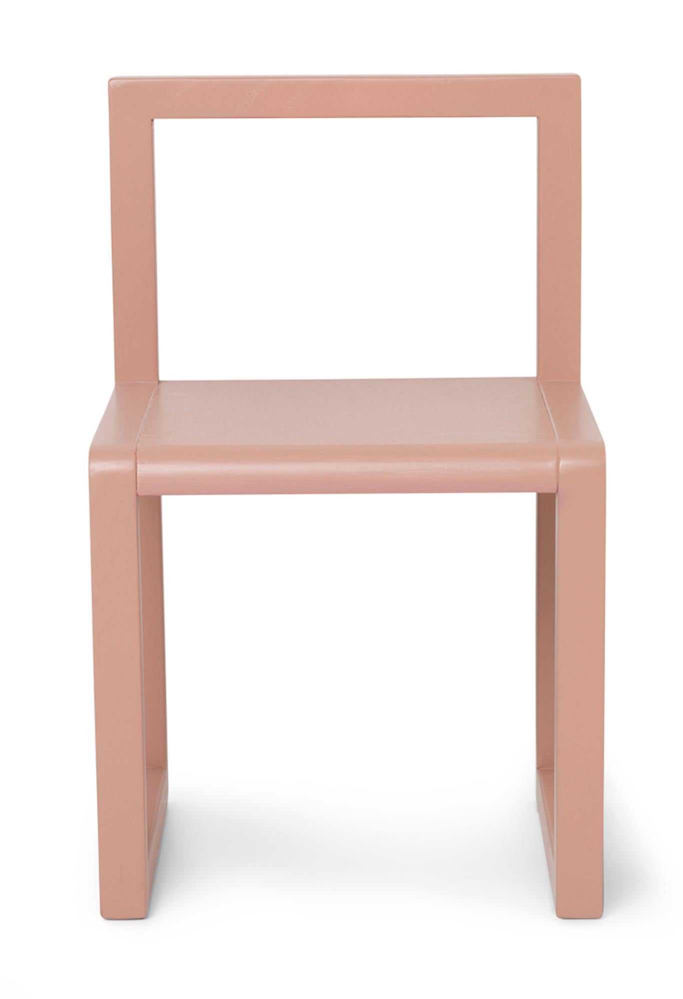 Little Architect Stuhl in Rosa präsentiert im Onlineshop von KAQTU Design AG. Stuhl ist von Ferm Living