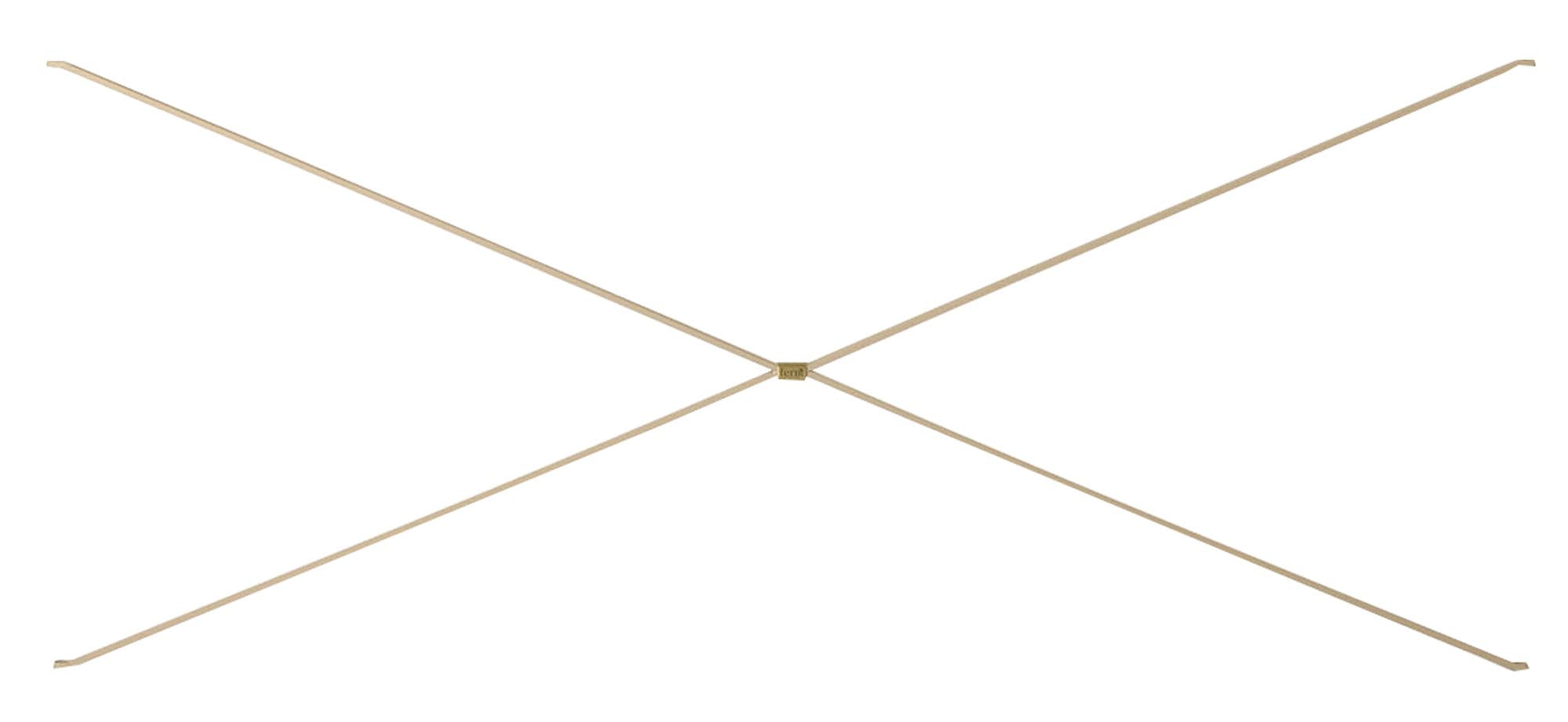 Punctual shelf system - cross bars