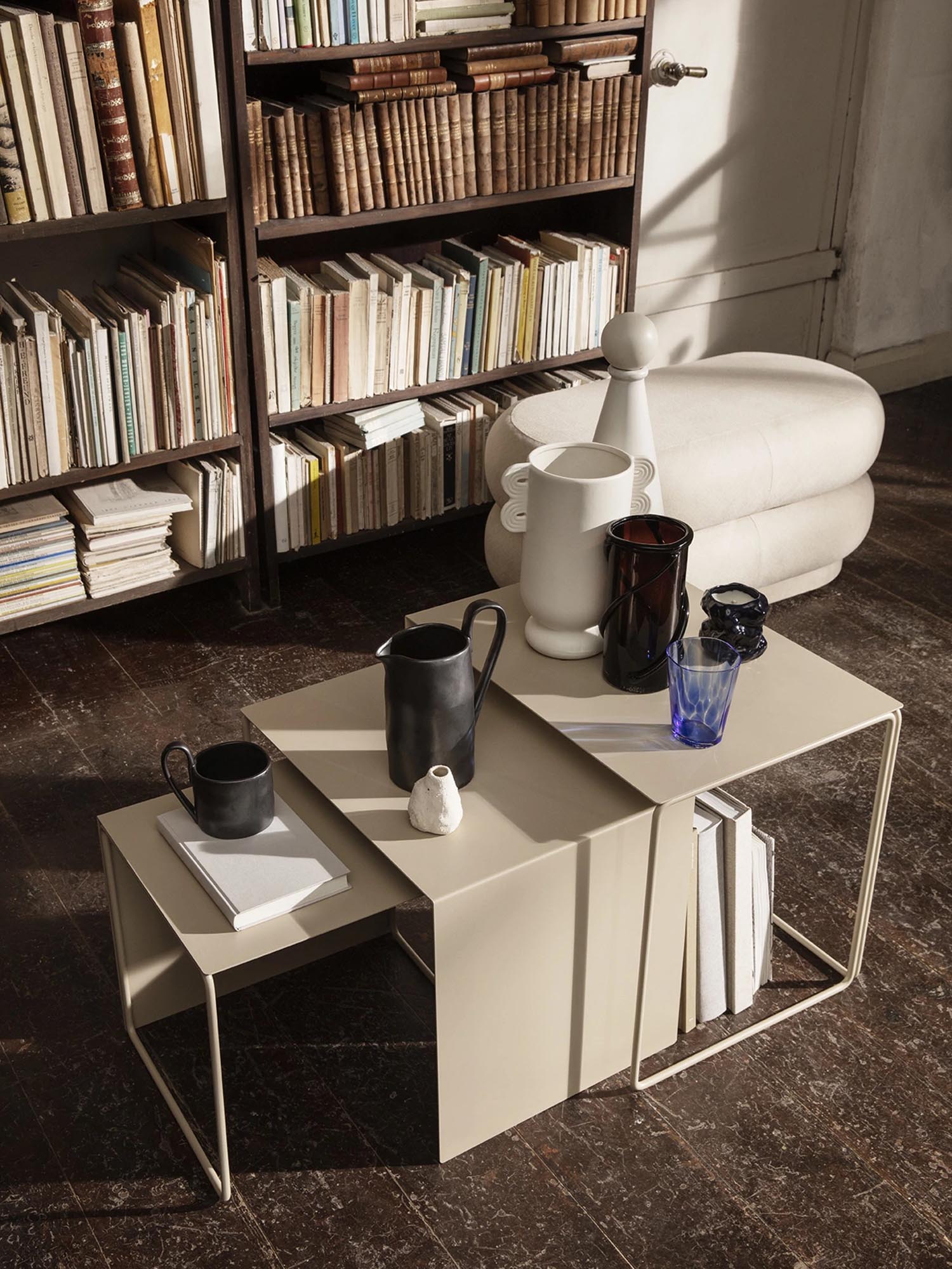 Cluster Beistelltisch 3er Set