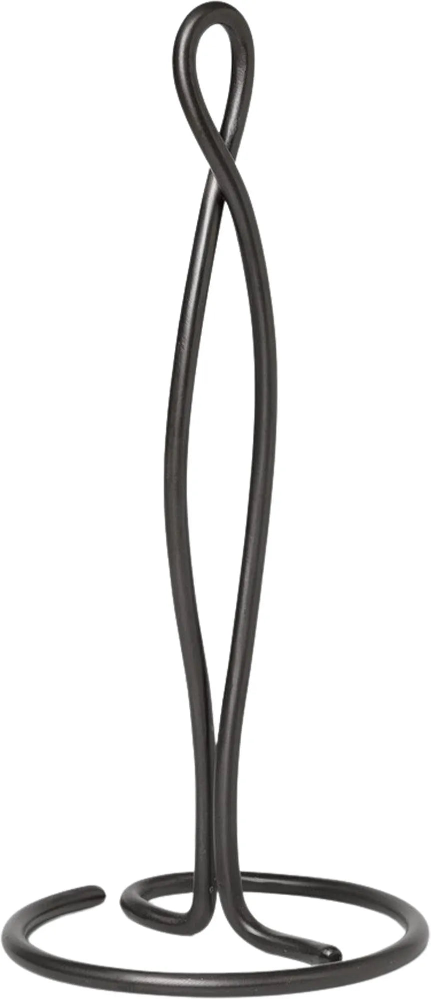 Curvature Papierrollenhalter in Schwarzes Messing präsentiert im Onlineshop von KAQTU Design AG. Papierrollenhalter ist von Ferm Living