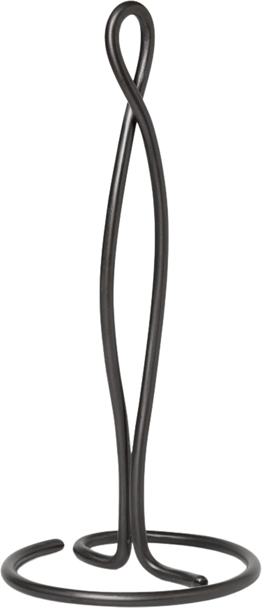 Curvature Papierrollenhalter in Schwarzes Messing präsentiert im Onlineshop von KAQTU Design AG. Papierrollenhalter ist von Ferm Living