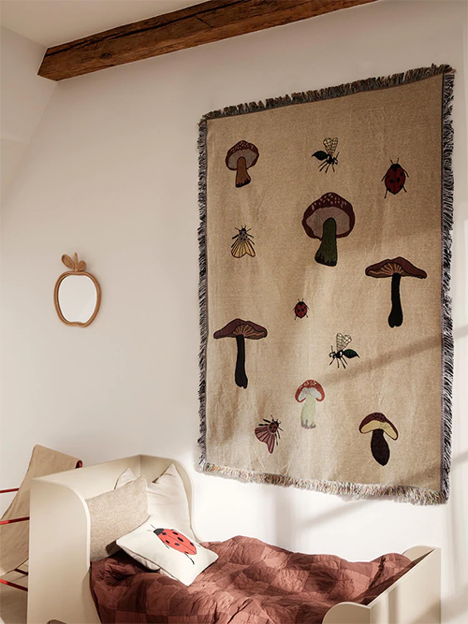 Forest wall carpet