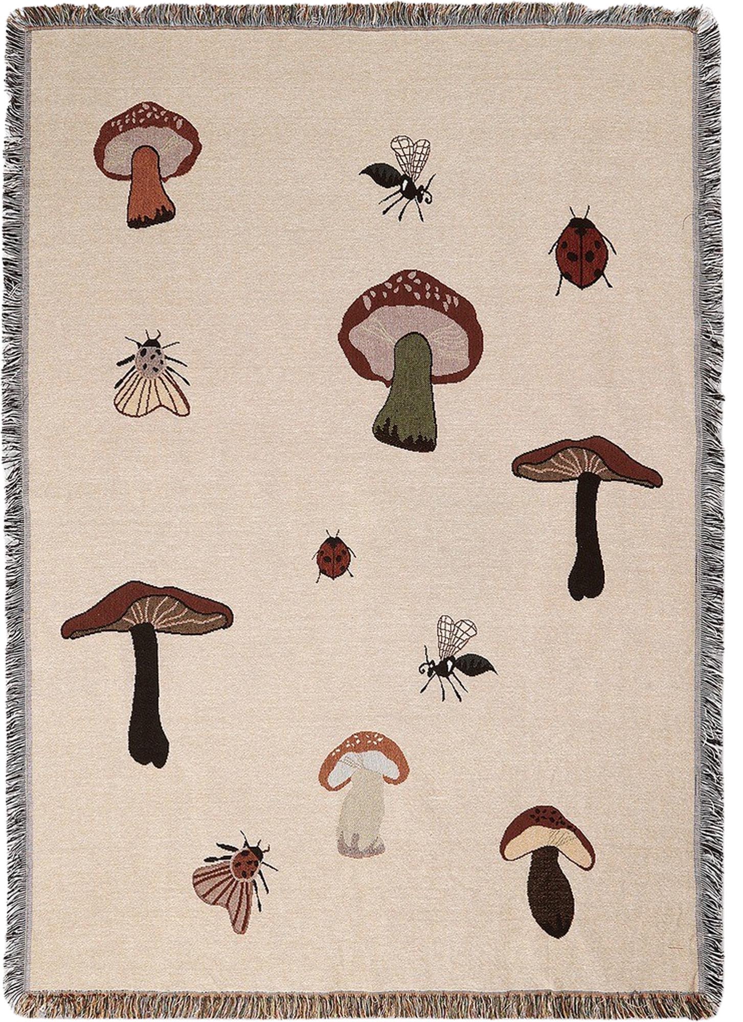 Forest wall carpet