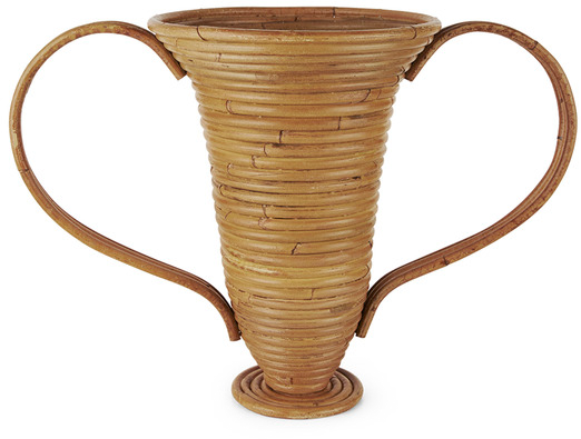 Amphora Vase Klein in Natur präsentiert im Onlineshop von KAQTU Design AG. Vase ist von Ferm Living