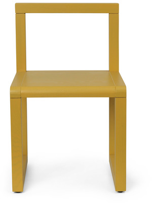 Little Architect Stuhl in Gelb präsentiert im Onlineshop von KAQTU Design AG. Stuhl ist von Ferm Living
