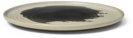 Omhu Plate Teller Gross in Off-White / Grau präsentiert im Onlineshop von KAQTU Design AG. Geschirr ist von Ferm Living