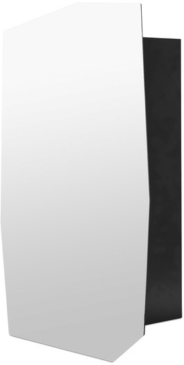 Shard Spiegelschrank in Silber präsentiert im Onlineshop von KAQTU Design AG. Wandschrank ist von Ferm Living
