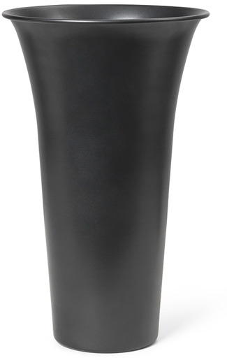 Spun Vase in Schwarz präsentiert im Onlineshop von KAQTU Design AG. Vase ist von Ferm Living