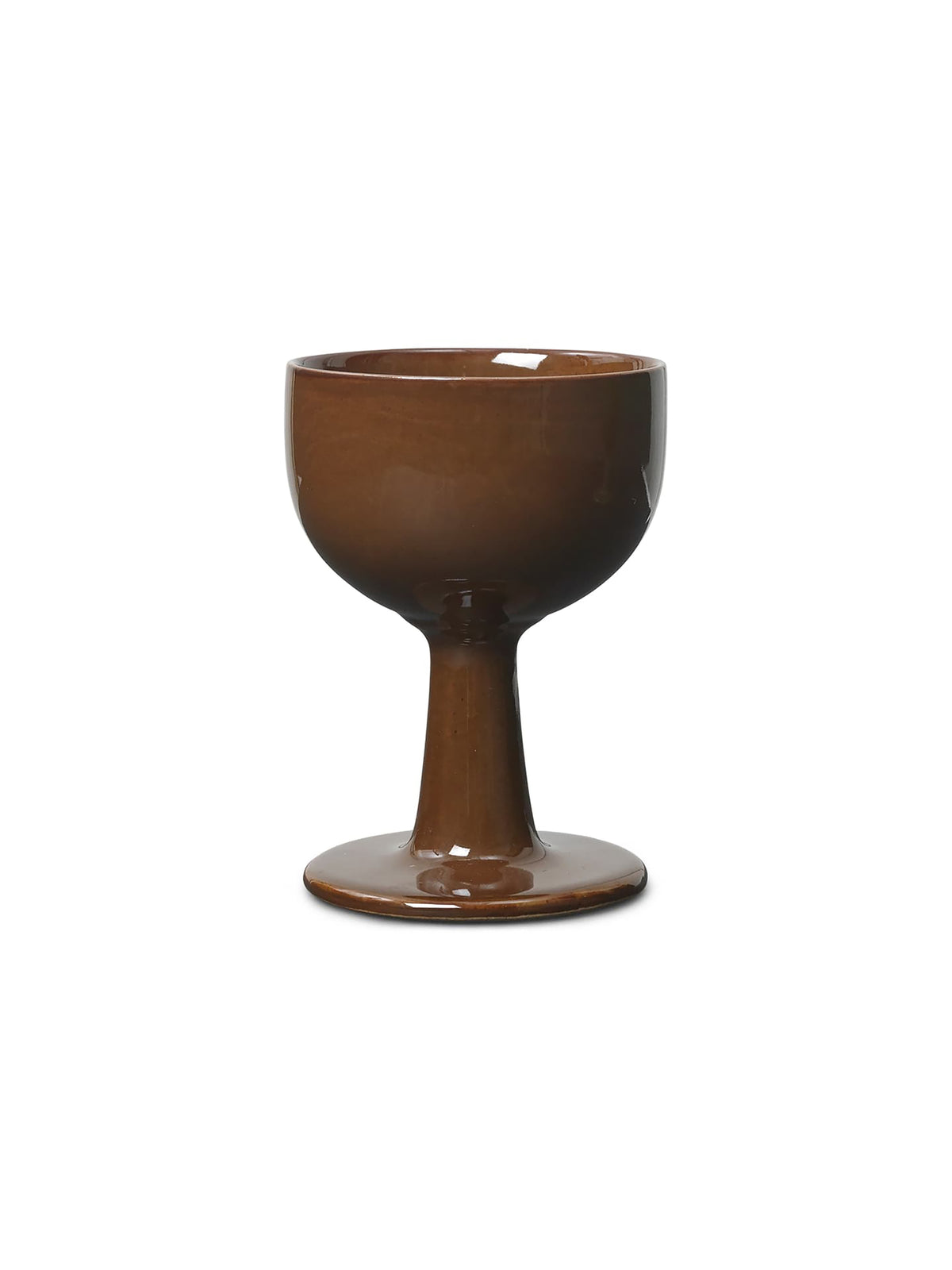 Floccula Weinglas in Soil präsentiert im Onlineshop von KAQTU Design AG. Wein- & Sektglas ist von Ferm Living