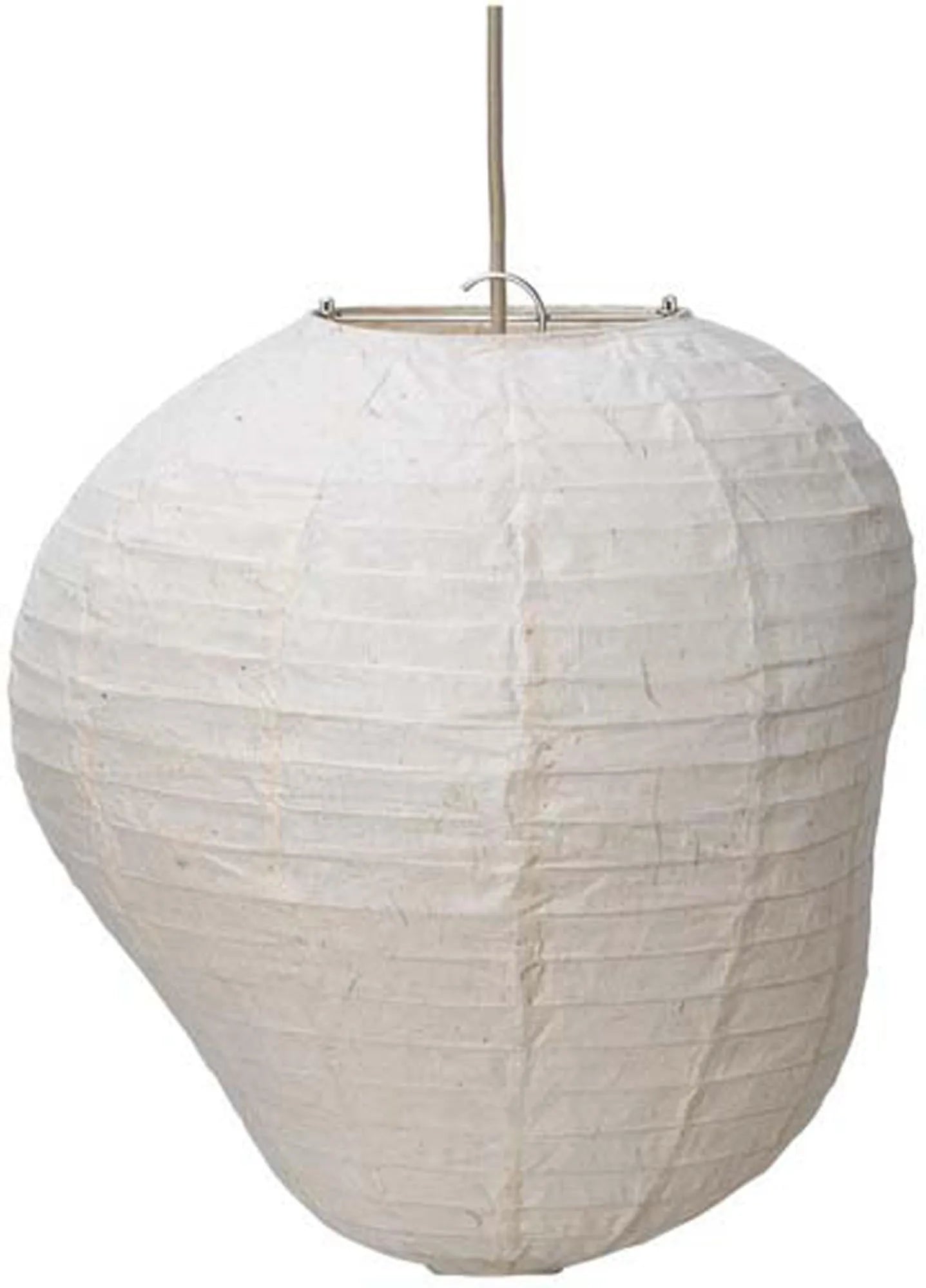 Der Kurbis-Lampenschirm von Ferm Living: Elegante Washi-Edelstahl-Mischung, inspiriert von Kürbisformen, für sanftes Licht und stilvolle Räume.