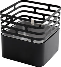 Black del cesto di fuoco cubo