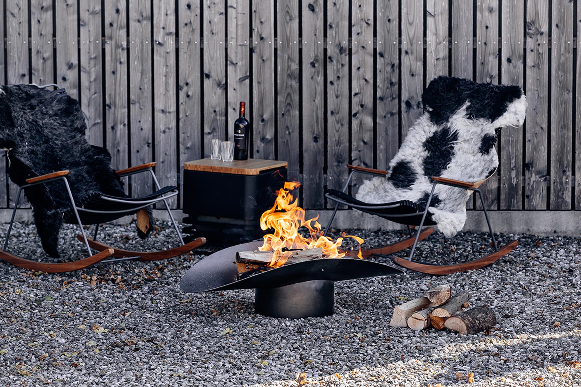 Ellipse fire bowl