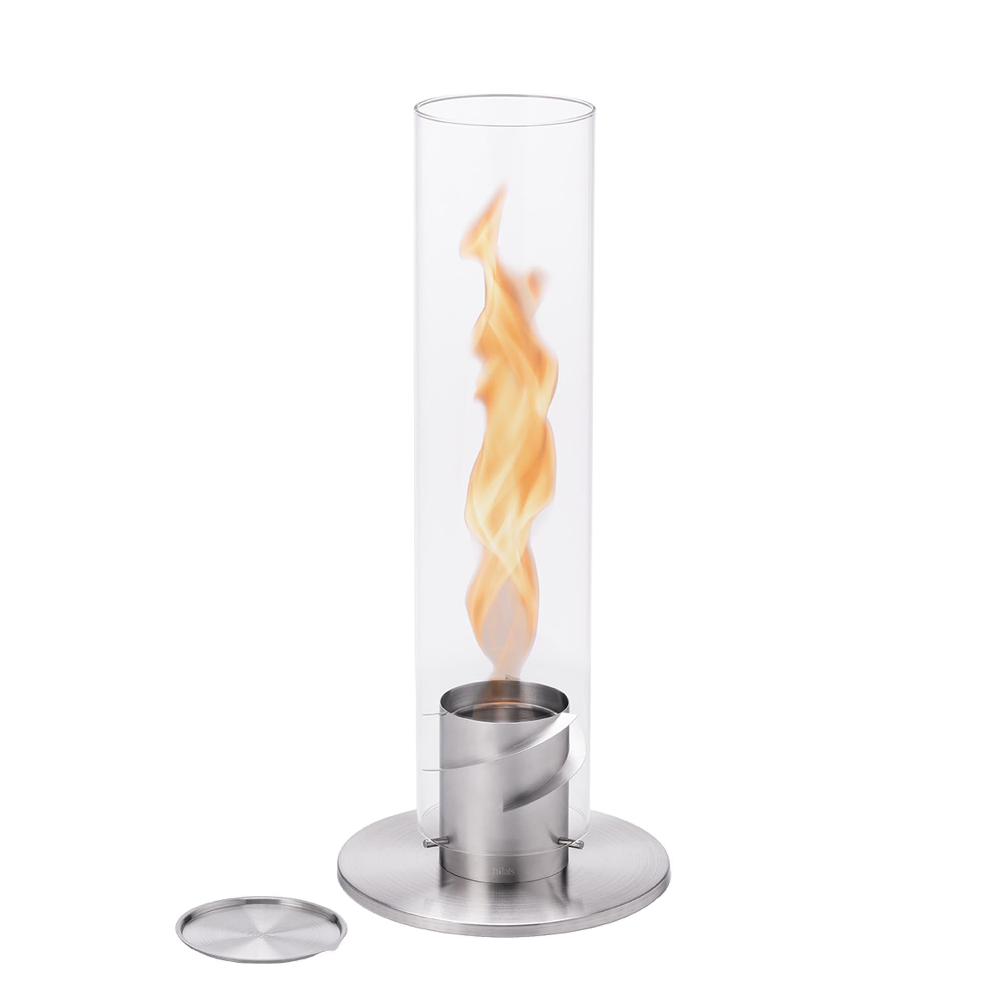 SPIN von Höfats: Elegantes Tischfeuer für stimmungsvolle Abende im Freien. Ideal für gesellige Zusammenkünfte und romantische Nächte.