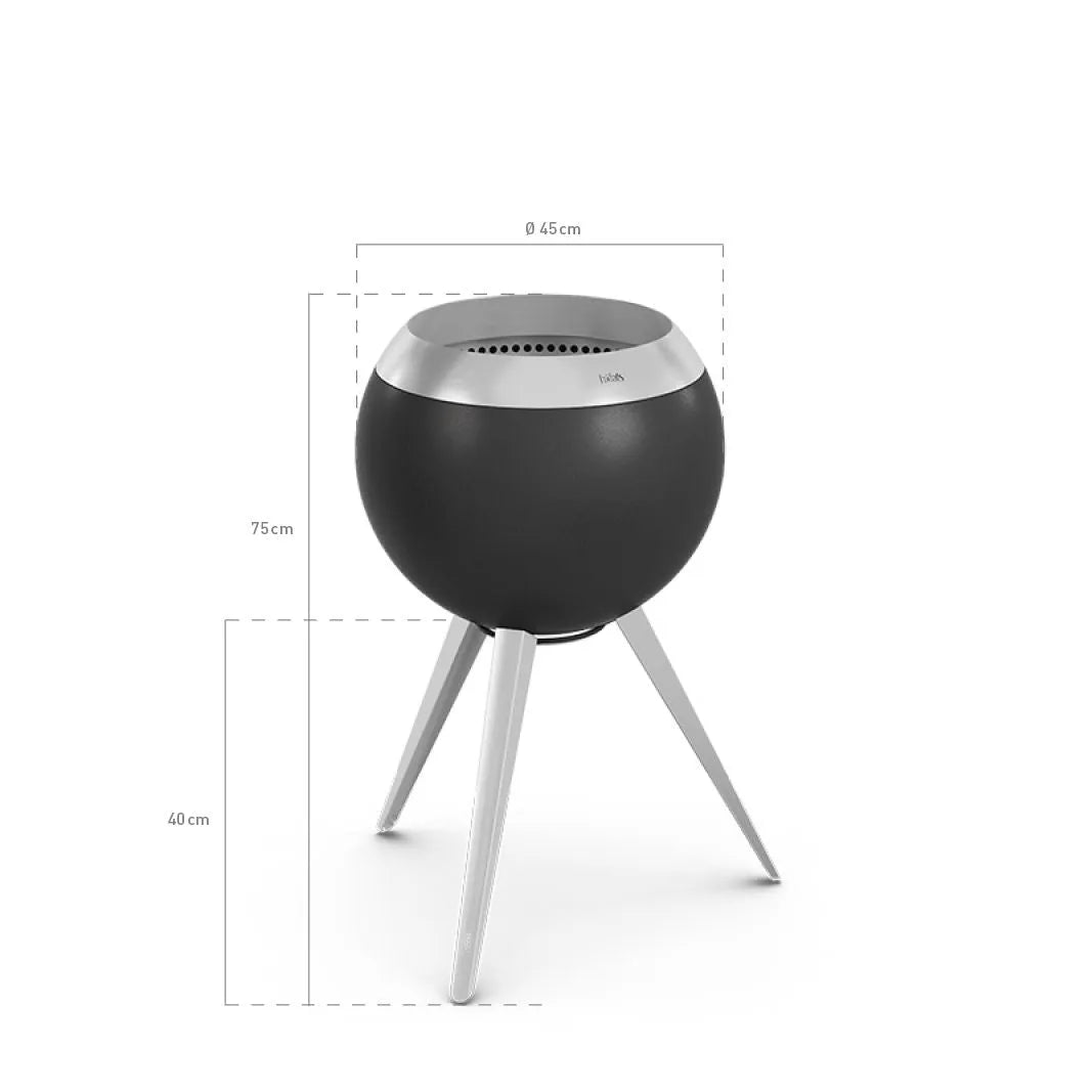 Moon 45: Moderne Feuerstelle für stimmungsvolle Outdoor-Momente.