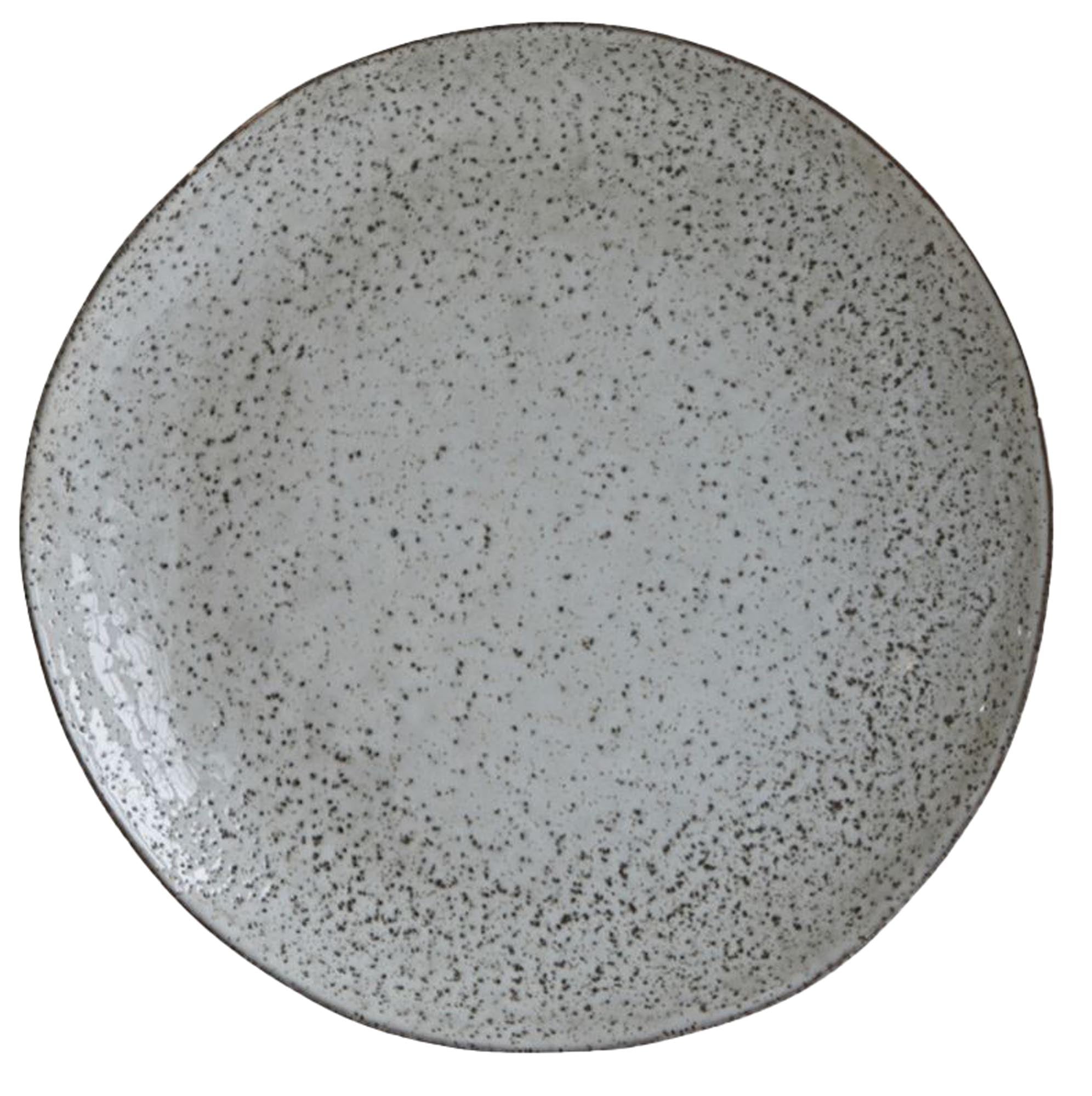 Kuchenteller, Rustic in Grau/Blau präsentiert im Onlineshop von KAQTU Design AG. Teller ist von House Doctor